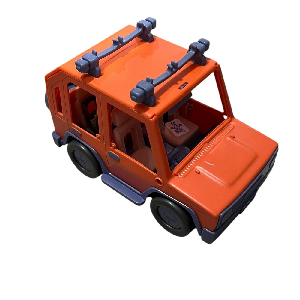 Bluey Jeep 4WD Family Vehicle Car By Moose Toys Car Only No Accessories Or Figs